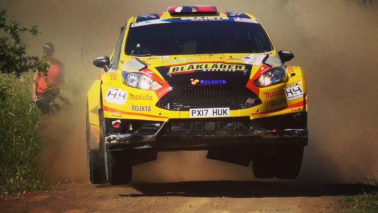 64th ERC EKO  Acropolis Rally 2018 || Flat Out Action - Jumps