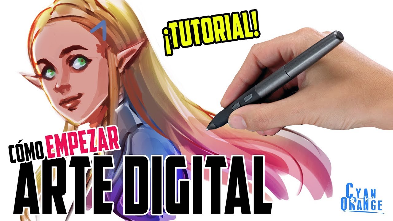 Cómo empezar en el ARTE DIGITAL - Parte I - Tutorial -  Cyan Orange Academy
