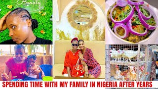 I Took My Mom &amp; Siblings On A Date After Years Away/Bonding with my Family in Nigeria 🇳🇬 +More