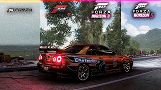 NISSAN SKYLINE GTR R34 in Forza Games