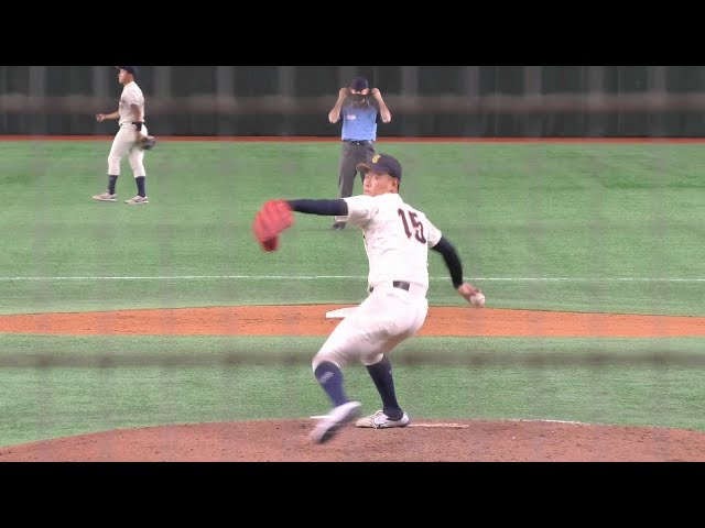 大阪商業大学　大商大　商大　スタジャン　選手支給品　実使用 ドラフト2023 西武ライオンズ2位指名＞大阪商業大学 上田 大河