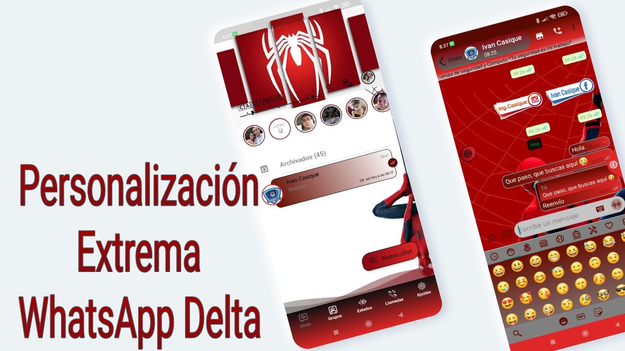 Personalizacion Extrema con WhatsApp Delta ( Parte 01 )