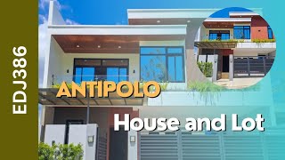 EDJ386 ▪︎ Elegant Modern House & Lot in Park Hills Along Marilaque Highway near Sun Valley EDJ386 ▪︎ Elegant Modern House & Lot in Park Hills Along Marilaque Highway near Sun Valley