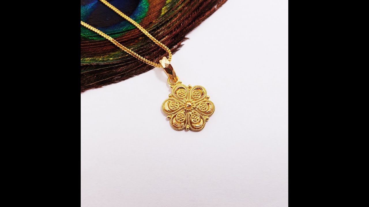 GOLDSHINE 22K Solid Yellow Gold Pendant Genuine HALLMARKED 22KDM 1.75g ~STUNNING