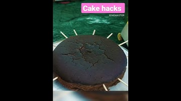 how to cut a sponge cake easily without knife/sponge cake cutting ideas for beginners #cake #viral