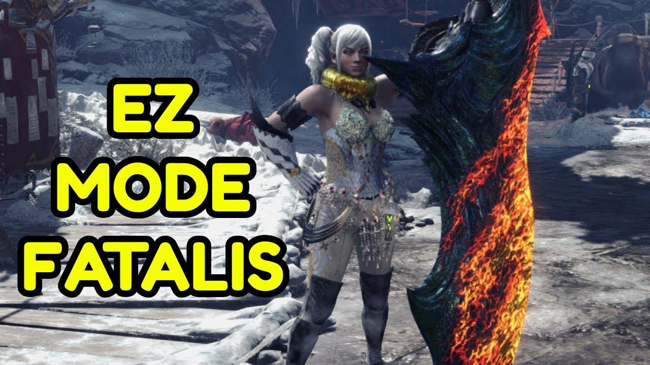 Greatsword Makes Fatalis Easy Mode In Iceborne