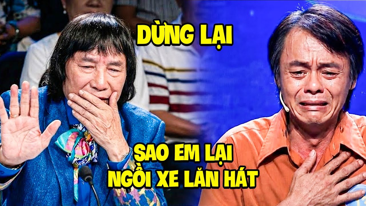 NSND Minh Vương KHÔNG NÓI NÊN LỜI CHO DỪNG LẠI Vì THÍ SINH ĐI XE LĂN VỪA HÁT VỪA LÊN VỌNG CỔ QUÁ HAY