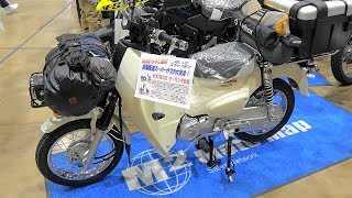 HONDA SUPER CUB 110 PRO ホンダ・スーパーカブ110プロ 2018北海道モーターサイクルショウー【4K】