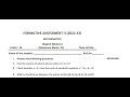 Ap 9th Class Fa-3 💯 Real  Maths Question Paper (2022-23) | 9th class fa3 question paper 💯Real💯💯 2023