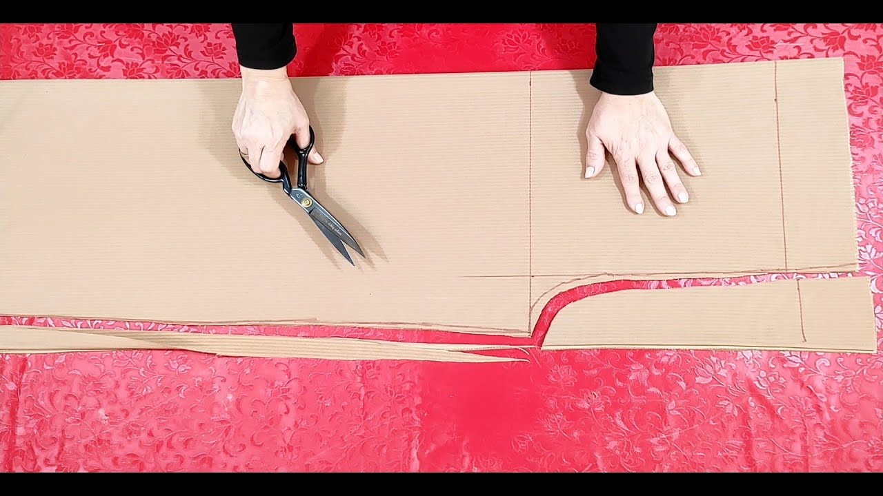 Сошьем за 10 минут \Очень легко выкроить и сшить свободные брюки