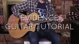 Josh Baldwin - Evidence Acoustic Guitar Tutorial