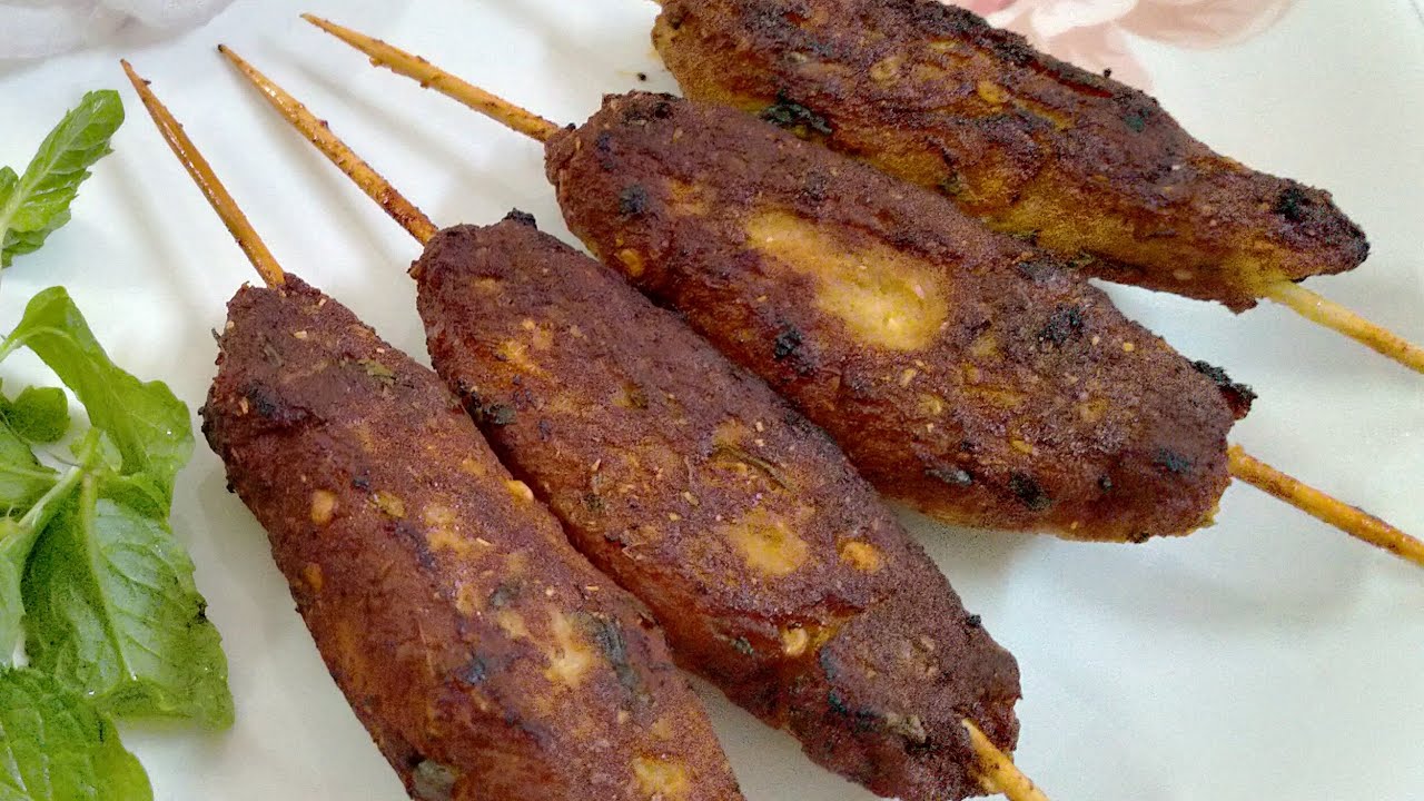 Chicken Seekh Kabab Without Oven♥️  Easy Chicken Seekh Kabab Recipe|| Chicken Seekh Kabab By Fatima| | Easy Cook