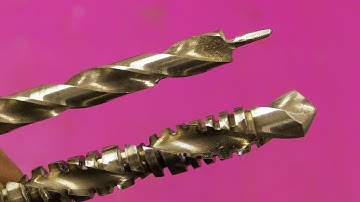 How to sharpen a drill in 10 seconds! With this idea, you will become a level 100 master!