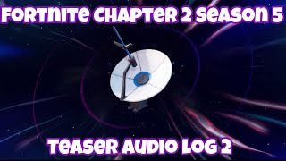 Fortnite Chapter 2 Season 5 Teaser 2