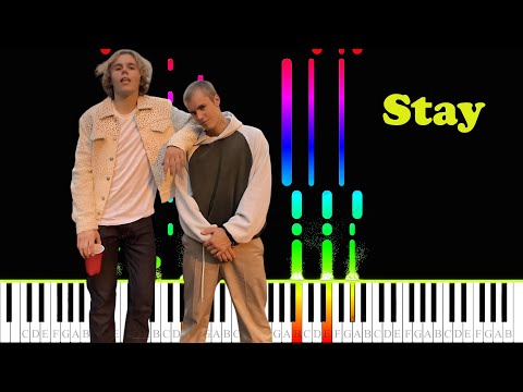 Stay (Piano) - The Kid LAROI, Justin Bieber