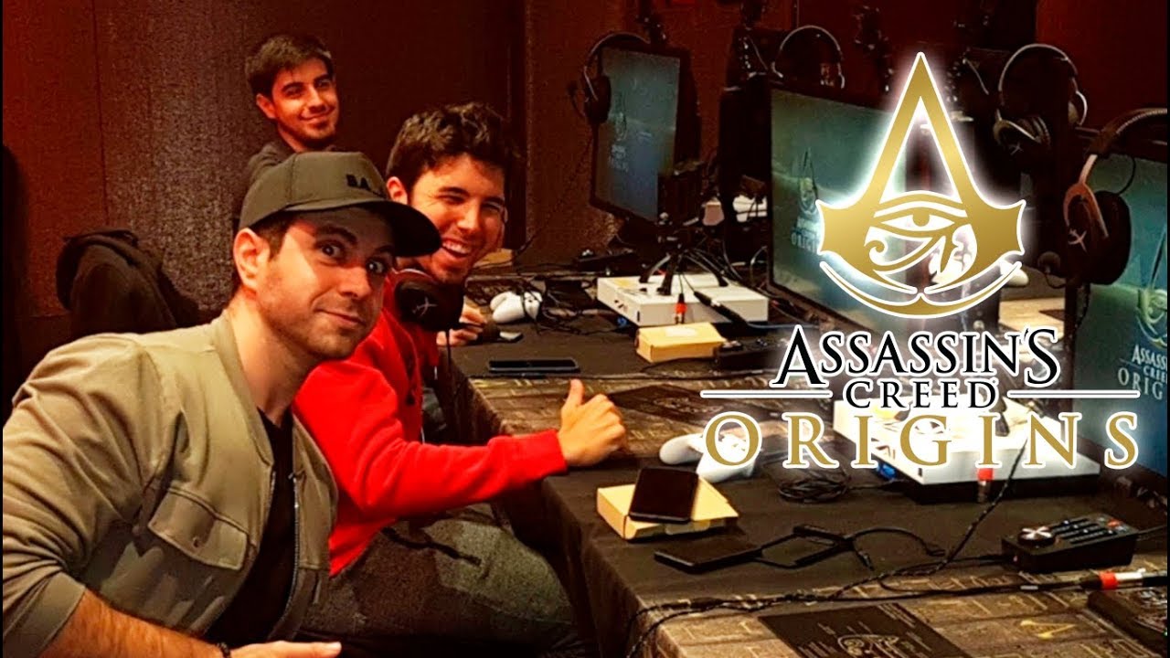 playstation 3 PROBAMOS EL NUEVO ASSASSINS CREED: ORIGINS en LONDRES!!