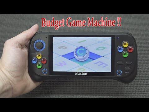 NupSUP a Weird Retro Game Handheld .. Is it any Good ?