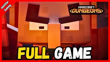 Minecraft Dungeons - FULL GAME Walkthrough (4K 60FPS) No Commentary