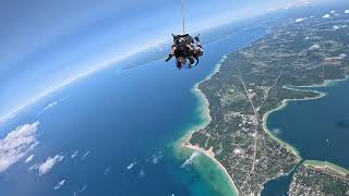 Tandem Skydiving In Charlevoix, Michigan. Charlevoix Mi Skydive 360