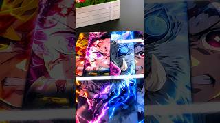 No more faded posters — metal forever.#demonslayer  #imetalposter #animewallart