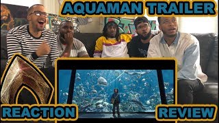 Aquaman Trailer Reactionreview