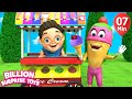 Ice Cream Cart Song - BillionSurpriseToys Nursery Rhymes, Kids Songs