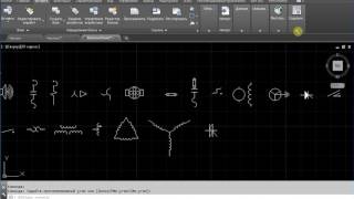 Электрические элементы для AutoCAD