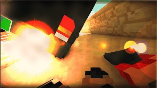 LONE SURVIVOR - Action Minecraft FIRST PERSON WAR ANIMATION