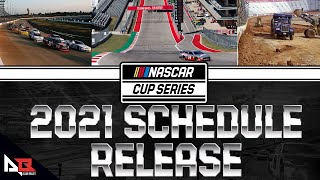 2021 NASCAR Cup Schedule - Bristol Dirt Race, COTA, Road America & more!