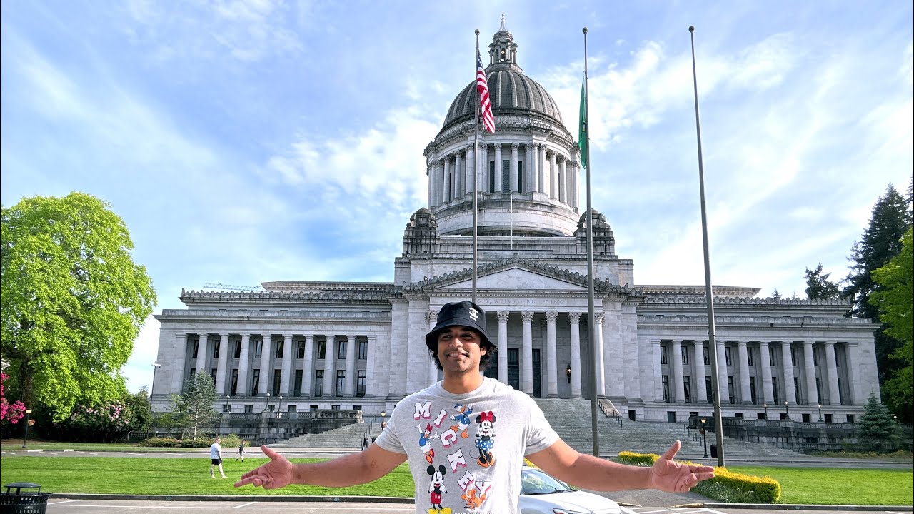 Inside Washington’s Majestic Capitol! 🇺🇸 Exploring Olympia’s Hidden GeM|