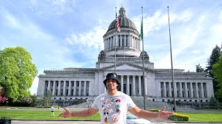 Inside Washington’s Majestic Capitol! 🇺🇸 Exploring Olympia’s Hidden GeM|