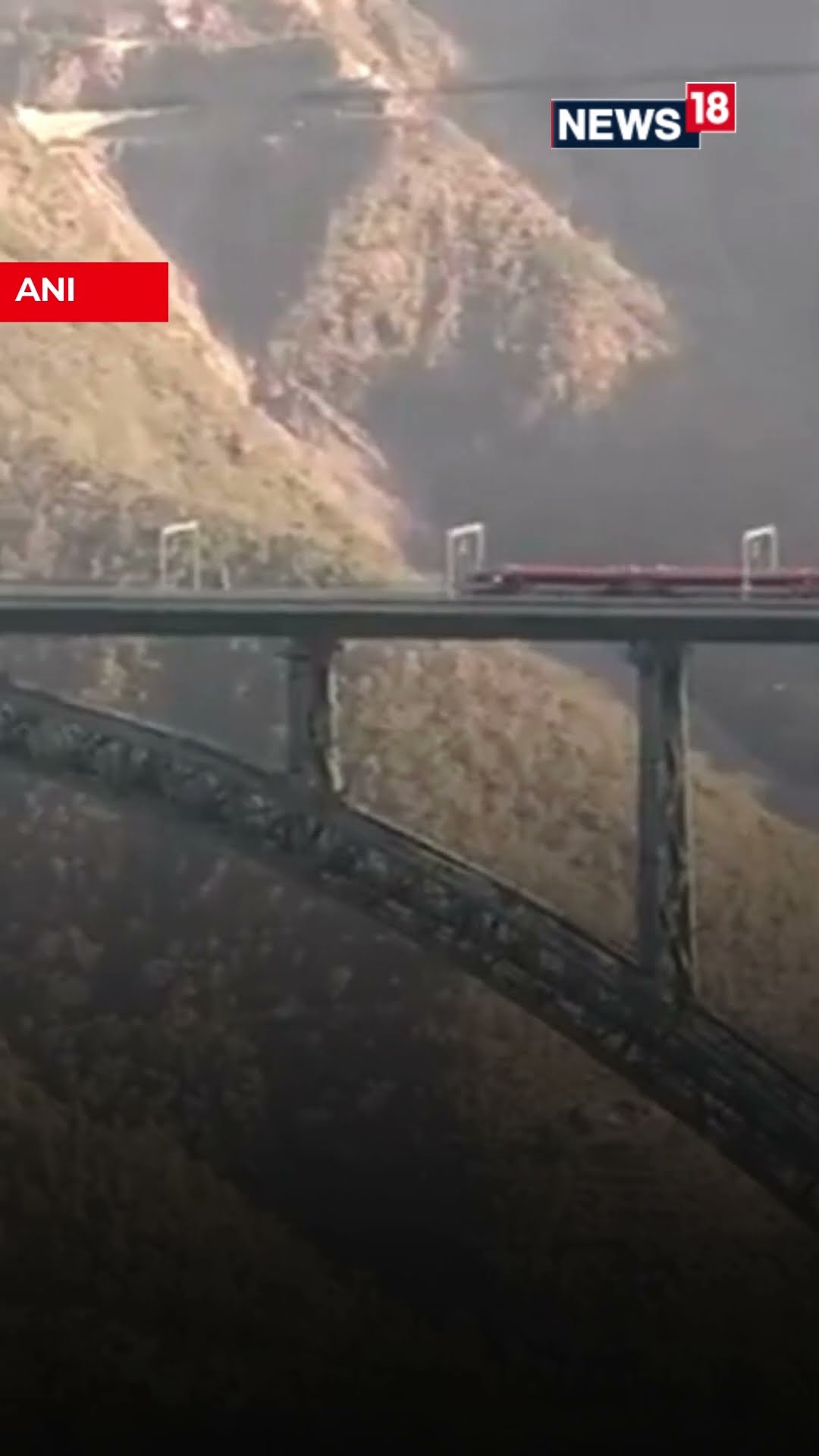 Indian Railways Conducted Trial Of Train Vande Bharat Over The World’s Highest Railway Bridge | N18S