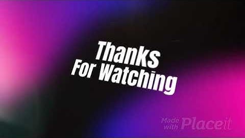 My New Intro at the end Of the Videos for this channel and Second Channel! Rate 1/10