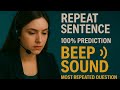 🎯PTE Academic & Core REPEAT SENTENCE | 100% Real Exam Questions | Must Practice for 2025!