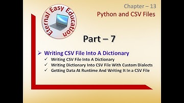 TN 12th STD CS Chapter 13 CSV (Part 7 Writing CSV file into a dictionary, getting data at runtime )