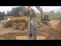 Last of the hay barn grading Last of the hay barn grading