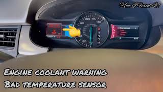 Ford Cylinder Head Temperature Sensor Location/Ford Overheating Warning/Ford Cooling Fan Stay On