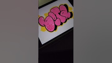 GRAFFITI bombing "Beta" #graffiti #art #artedigital #ipadgraffiti #procreate #tutorial #shortvideo