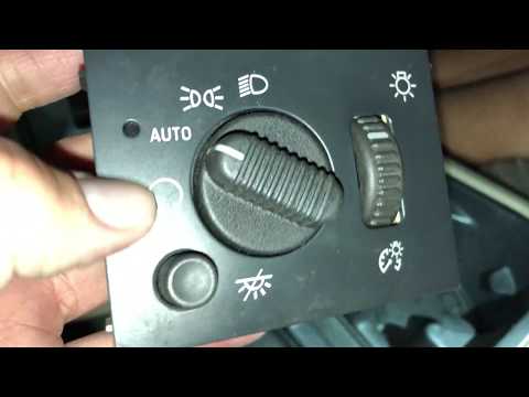 Light switch Chevrolet Silverado, Suburban, Yukon, Sierra 2003-2006