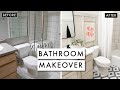 EXTREME BATHROOM MAKEOVER on a Budget | By Sophia Lee