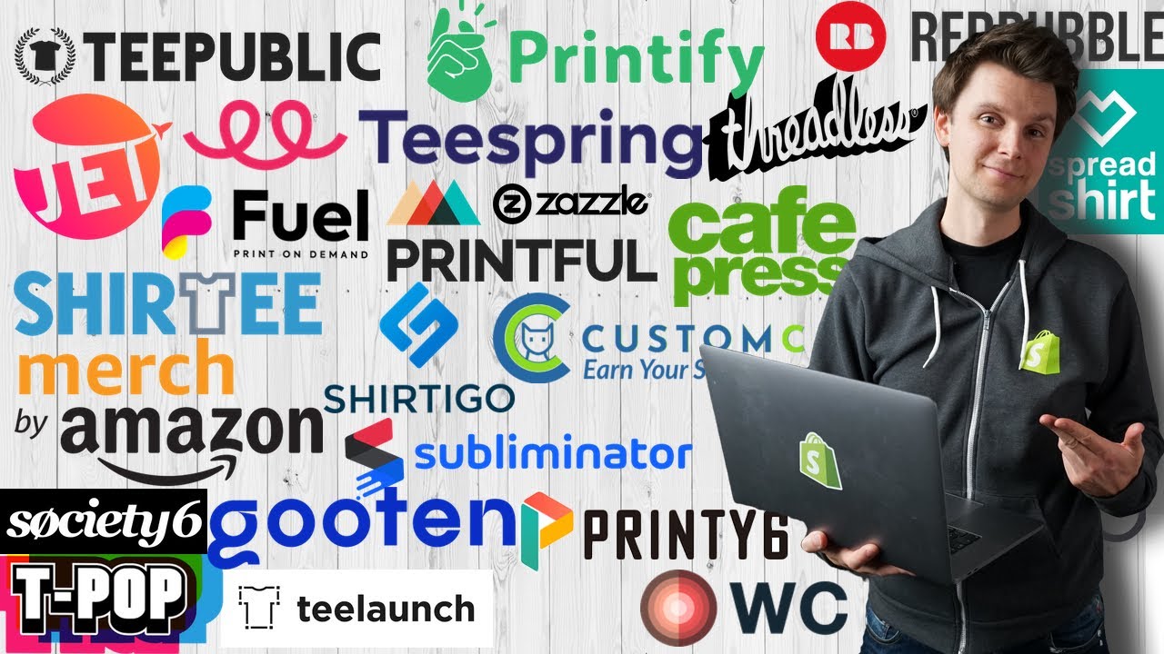 Update ALLE Print on Demand ANBIETER - Preise, Versand, ⭐SPEZIAL Produkte
