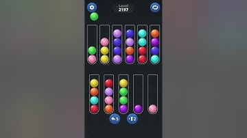 Ball Sort by Infinite Joy: Levels 2196, 2197, 2198