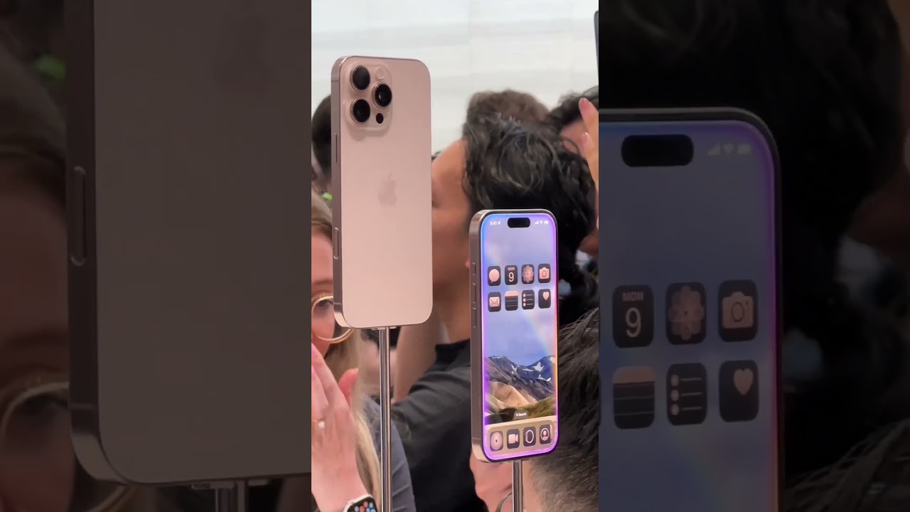 📱아이폰16프로 실물 색상 느낌📱