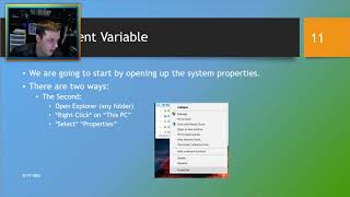 Solis Indago - a Python Tutorial - Setting up Environment Variables