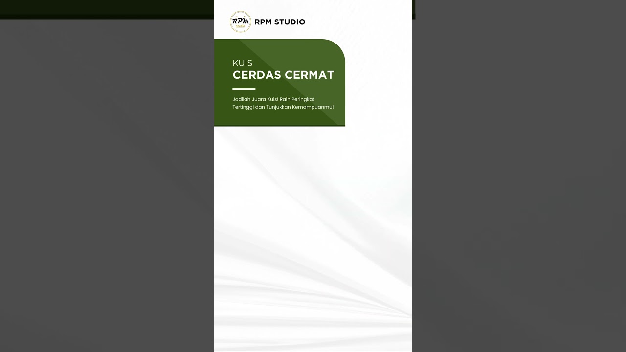 Kuis Cerdas Cermat - Video Demo