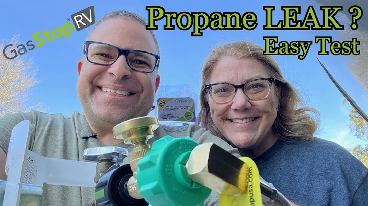 Easy RV Propane Leak Test / GasStop Safety Device For RVs