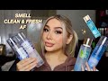 HOW TO SMELL LIKE THE "CLEAN GIRL" | Top Favorite Fresh & Clean Fragrances