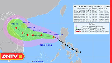 Bão Conson Đi Vào Biển Đông Trở Thành Cơn Bão Số 5 | Tin tức 24h | ANTV