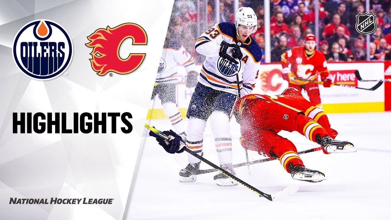 NHL Highlights | Oilers @ Flames 1/11 