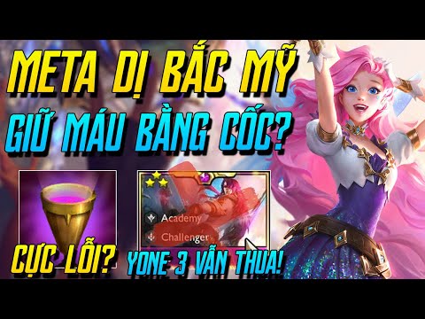 (ĐTCL) BÀI DỊ BẮC MỸ: CHÉN SỨC MẠNH ORIANNA/SERAPHINE CỰC KHỎE! THẮNG CẢ YONE 3 SAO? TFT MÙA 6